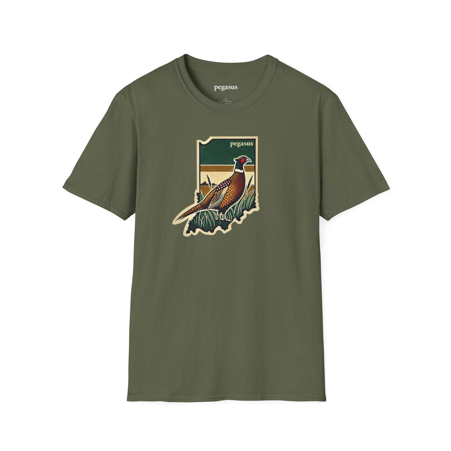 Pegasus Indiana Pheasant T-Shirt - Pegasus Outdoors