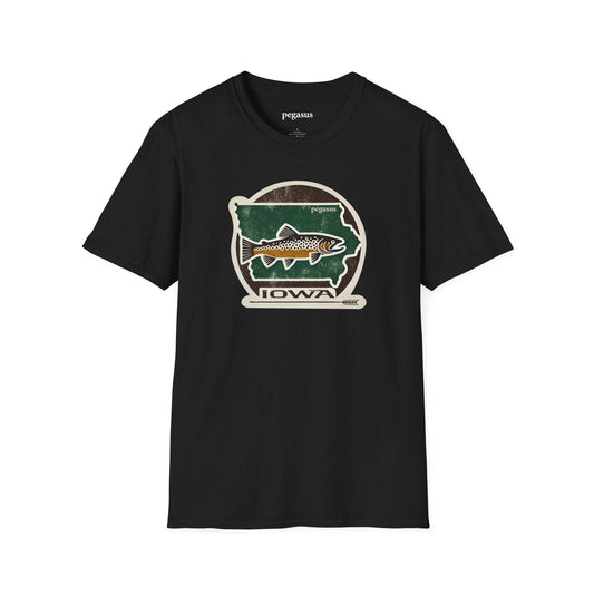 Pegasus Iowa Brown Trout T-Shirt - Pegasus Outdoors