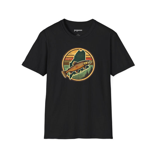 Pegasus Maine Brown Trout T-Shirt - Pegasus Outdoors