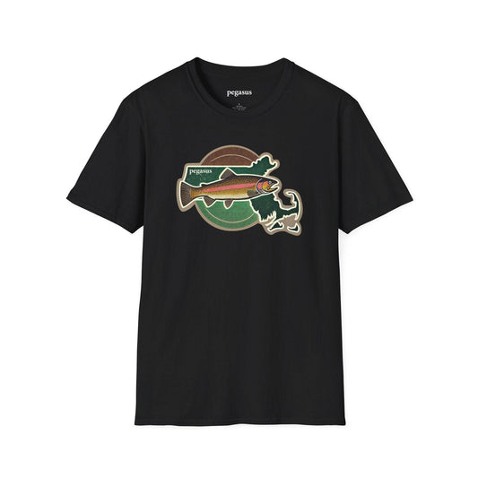 Pegasus Massachusetts Rainbow Trout T-Shirt - Pegasus Outdoors