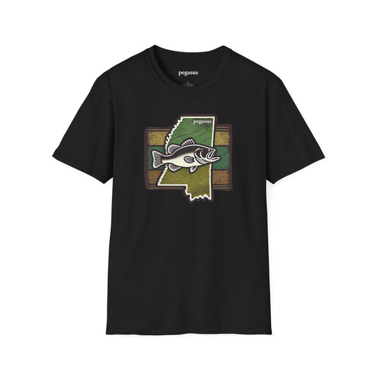 Pegasus Mississippi Largemouth Bass T-Shirt - Pegasus Outdoors
