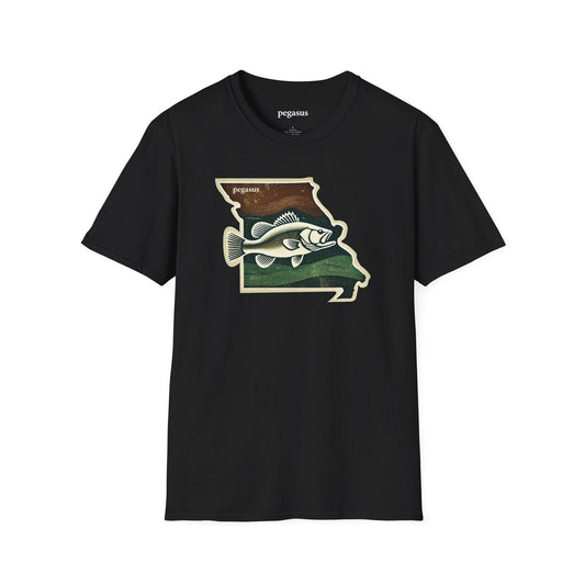 Pegasus Missouri Smallmouth Bass T-Shirt - Pegasus Outdoors