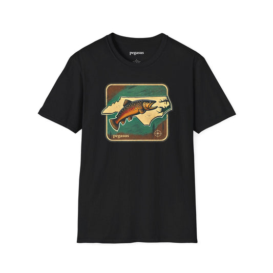 Pegasus North Carolina Brown Trout T-Shirt - Pegasus Outdoors