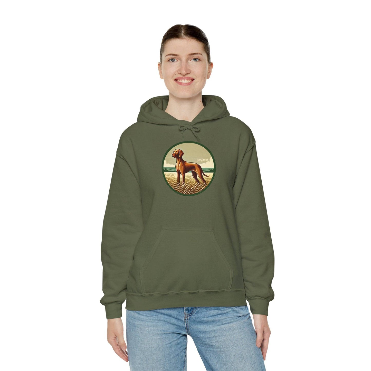 Pegasus Vizsla Hoodie Sweatshirt - Pegasus Outdoors