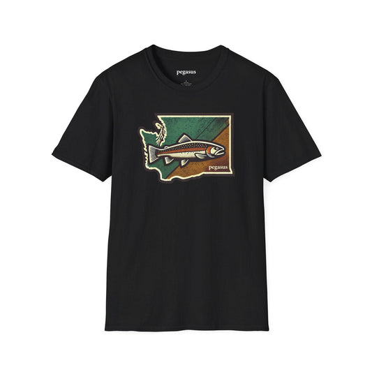 Pegasus Washington Rainbow Trout T-Shirt - Pegasus Outdoors