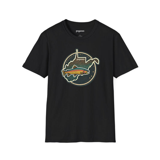 Pegasus West Virginia Rainbow Trout T-Shirt - Pegasus Outdoors