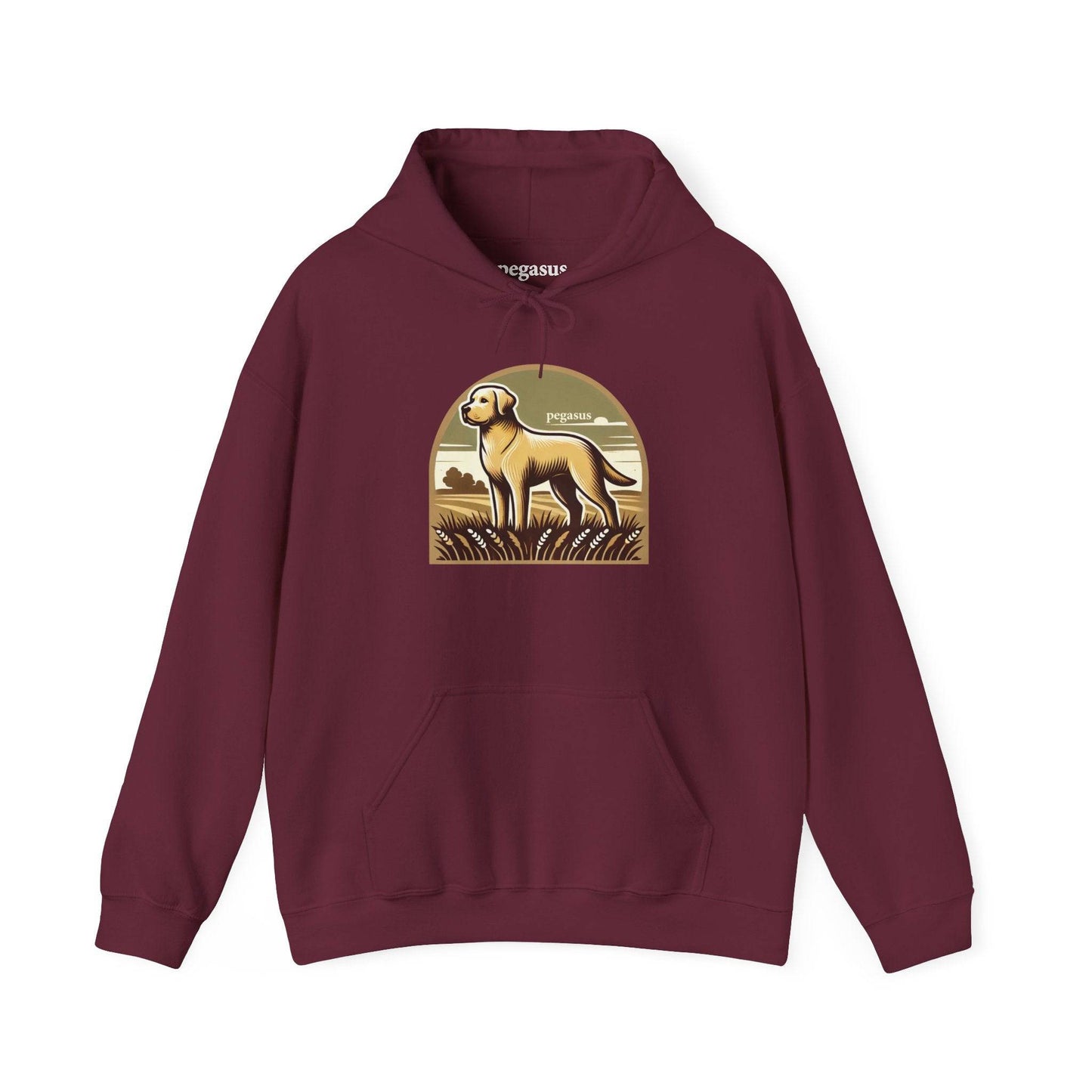 Pegasus Yellow Labrador Retriever Hoodie Sweatshirt - Pegasus Outdoors