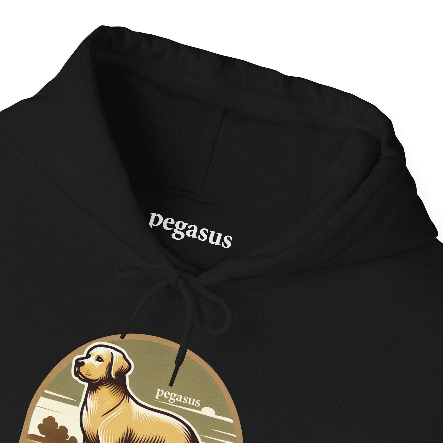 Pegasus Yellow Labrador Retriever Hoodie Sweatshirt - Pegasus Outdoors