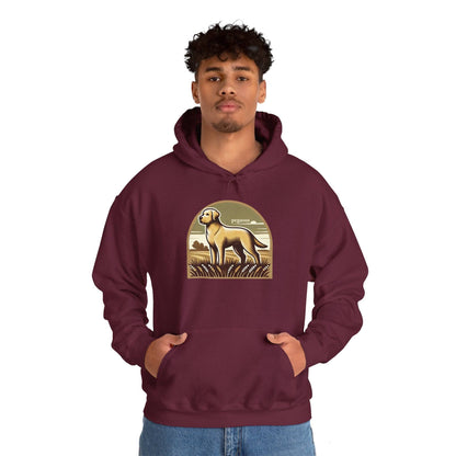 Pegasus Yellow Labrador Retriever Hoodie Sweatshirt - Pegasus Outdoors