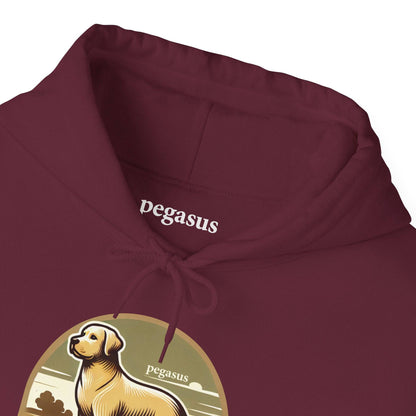 Pegasus Yellow Labrador Retriever Hoodie Sweatshirt - Pegasus Outdoors