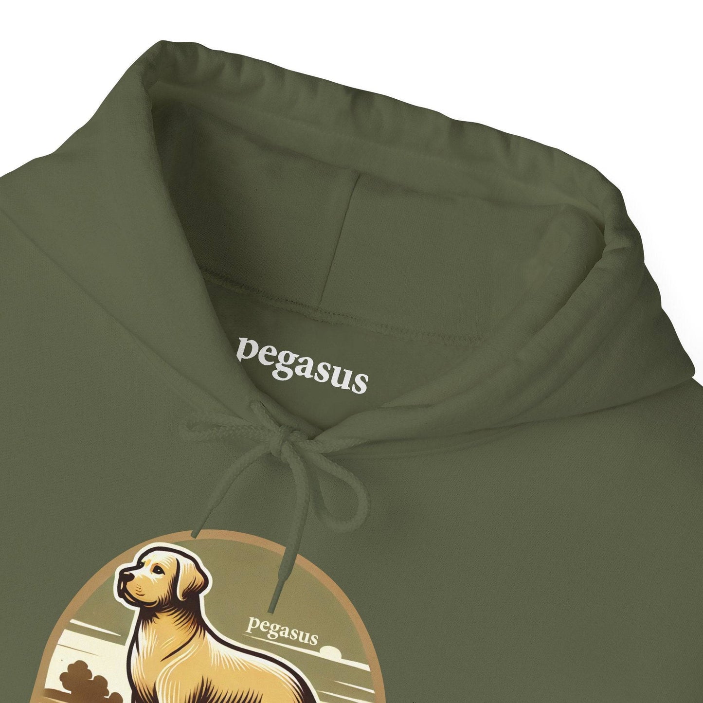 Pegasus Yellow Labrador Retriever Hoodie Sweatshirt - Pegasus Outdoors