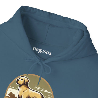 Pegasus Yellow Labrador Retriever Hoodie Sweatshirt - Pegasus Outdoors